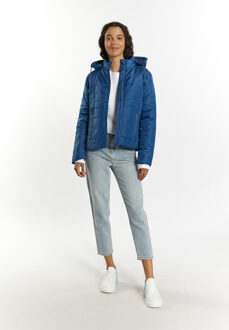 MYMO Licht gewatteerd jack Dames marine - maat XS Marineblauw