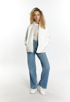 MYMO Licht gewatteerd jack Dames wolwit Gebroken wit - XS