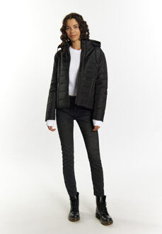 MYMO Licht gewatteerd jack Dames zwart
