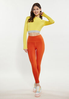 MYMO Longsleeve Dames geel - maat