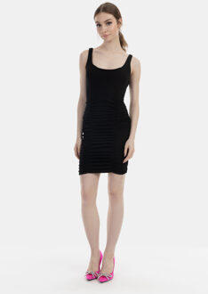 MYMO Mini jurkje met bandjes Dames zwart - XS/S