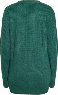 MYMO Oversized vest Dames donkergroen