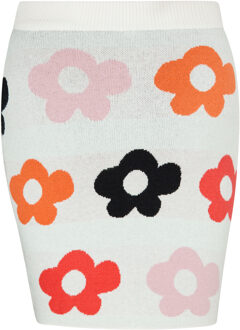 MYMO Rock Dames Wit Veelkleurig Wit/Multi - S