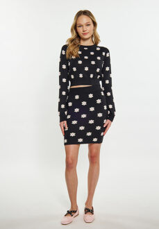 MYMO Rock Dames ZWARTE ROOM PAARS - XS