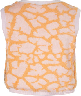 MYMO Slipover Dames oranje roze - M