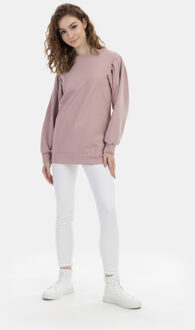 MYMO Sweatshirt Dames oud roze - maat XS/S Rosé