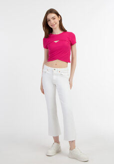 MYMO T-shirt Dames roze - XL/2XL