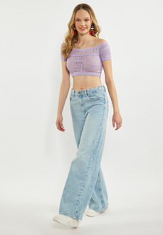 MYMO Top Dames lavendel Lila - XS