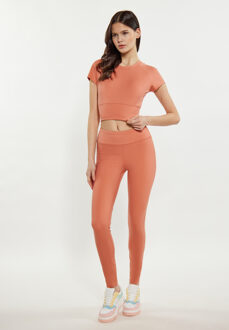 MYMO Top Dames perzik - M/L