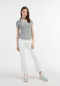 MYMO Truienhemd Dames grijs melange - maat XS/S