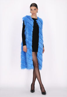 MYMO Vest Dames blauw - S