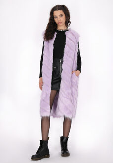 MYMO Vest Dames Licht paars - maat M Lila