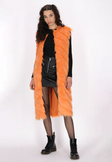 MYMO Vest Dames oranje - S