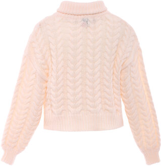 MYMO Vest Dames wolwit - maat M/L Gebroken wit