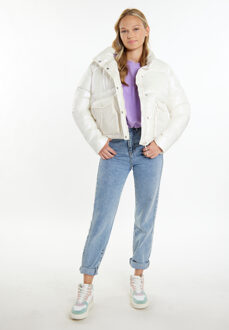 MYMO winterjas Dames wolwit Gebroken wit - XS