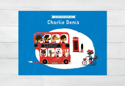 MyNameBook Europa meisjes Britse bus