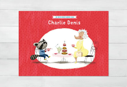 MyNameBook Europa meisjes Koninklijke thee