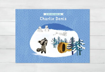 MyNameBook Europa meisjes Noorse fjorden