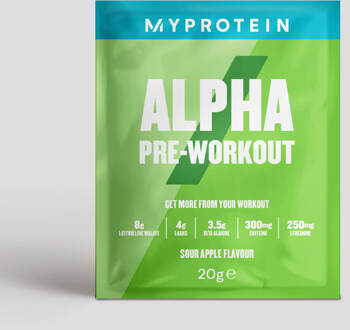 MYPROTEIN Alpha Pre-Workout - 20g - Blauwe Framboos