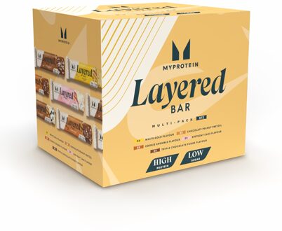 MYPROTEIN Comboverpakking repen met laagjes
