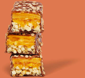 MYPROTEIN Crispy Layered Bar - 12 x 58g - Chocolade Karamel