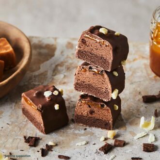 MYPROTEIN Eiwitreep met laagjes - 6 x 60g - Triple Chocolate Fudge