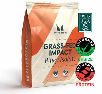 MYPROTEIN Grasgevoerd Impact Whey Isolate - 1kg - Nieuw - Naturel Chocolade