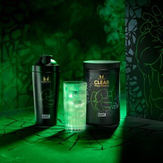 MYPROTEIN Hulk shaker van gerecycled metaal - Zwart