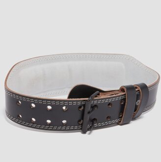 MYPROTEIN lederen halterriem - Zwart - Small (23-32 Inch)