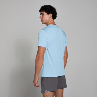 MYPROTEIN MP Active gerasterd T-shirt voor heren - Hemelsblauw - XL
