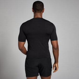 MYPROTEIN MP Active naadloos T-shirt met opdruk voor heren - Zwart - XL