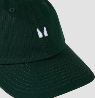 MYPROTEIN MP baseballpet met losvallende pasvorm - Donkersmaragdgroen