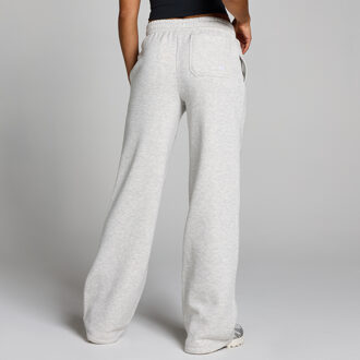 MYPROTEIN MP Basics joggingbroek met rechte pijpen in lange lengtemaat voor dames - Gemêleerd grijs - XL