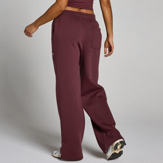 MYPROTEIN MP Basics joggingbroek met rechte pijpen voor dames - Donkerbessenrood - M Paars