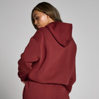 MYPROTEIN MP Basics oversized hoodie voor dames - Kersenrood - S