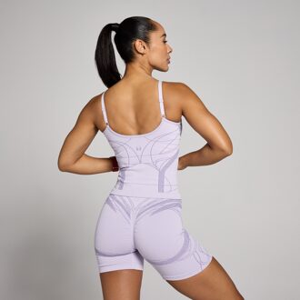 MYPROTEIN MP Dames Hybrid Naadloze Top - Stoffig Druif - S Paars