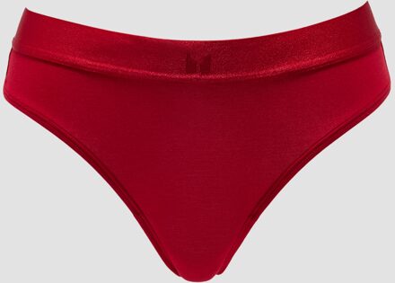 MYPROTEIN MP Dames Mid Rise Bikini Slip (3-pack) - Blush/Roze Rood/Fudge - L