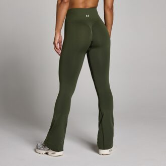 MYPROTEIN MP Dames Tempo Naadloze Wijde Legging - Bosgroen - XL