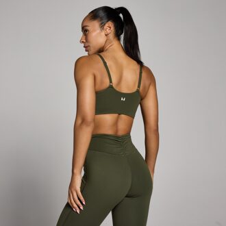 MYPROTEIN MP Dames Tempo Sport-BH - Bosgroen - XS