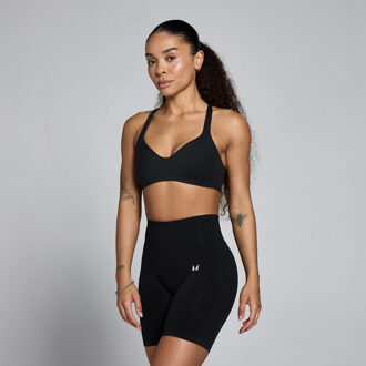 MYPROTEIN MP Dames Tempo Twist Back Sport-BH - Zwart - XS