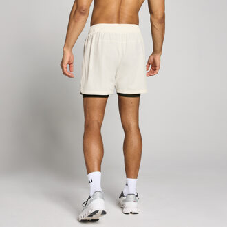 MYPROTEIN MP Heren 5  2-in-1 Training Short - Beige - L Crème