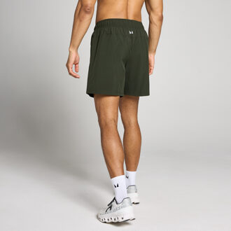 MYPROTEIN MP Heren 7  Geweven Training Short - Bosgroen - XS