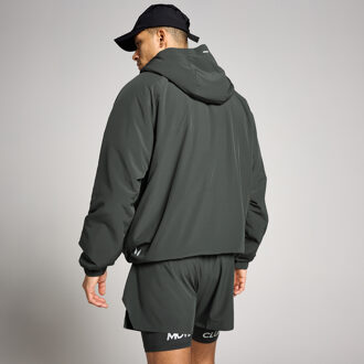 MYPROTEIN MP Heren Hybrid Lichtgewicht Gewatteerde Jas - Gewassen Zwart - S