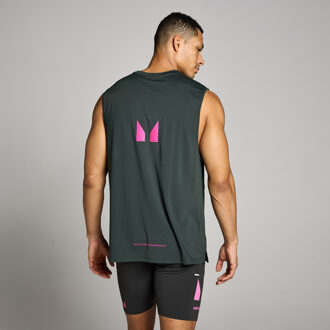 MYPROTEIN MP Heren Hybrid Mesh Tanktop - Gewassen Zwart - XS