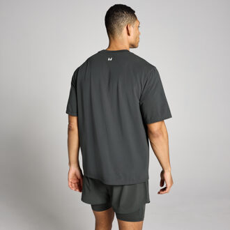 MYPROTEIN MP Heren Oversized Cotton Modal T-Shirt - Gewassen Zwart - XL