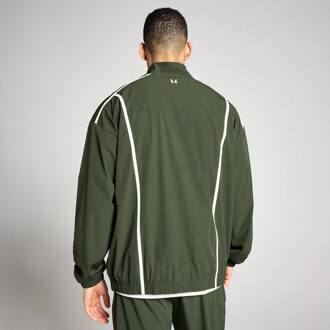 MYPROTEIN MP Heren Tempo Panel Geweven Jas - Bosgroen - L