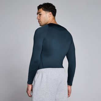 MYPROTEIN MP Heren Training Lange Mouw Basislaag - Donker Saffier - M Blauw