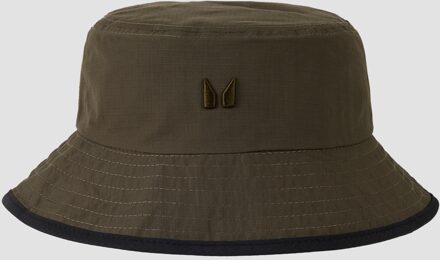 MYPROTEIN MP omkeerbaar vissershoedje - Zwart/Bosgroen