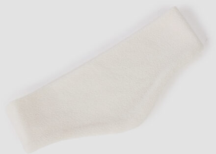 MYPROTEIN MP oorwarmers van fleece - Lichtroomwit Zwart