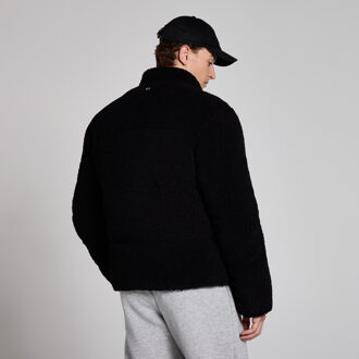 MYPROTEIN MP pufferjack van borgstof voor heren - Zwart - S